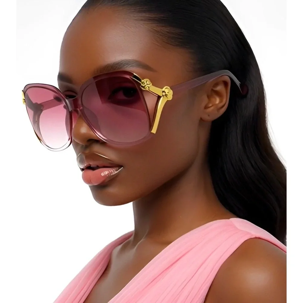 Sunglasses for Women‎ Cut Big Frame UV Protection Glasses Lentes Gafas Mujeres
